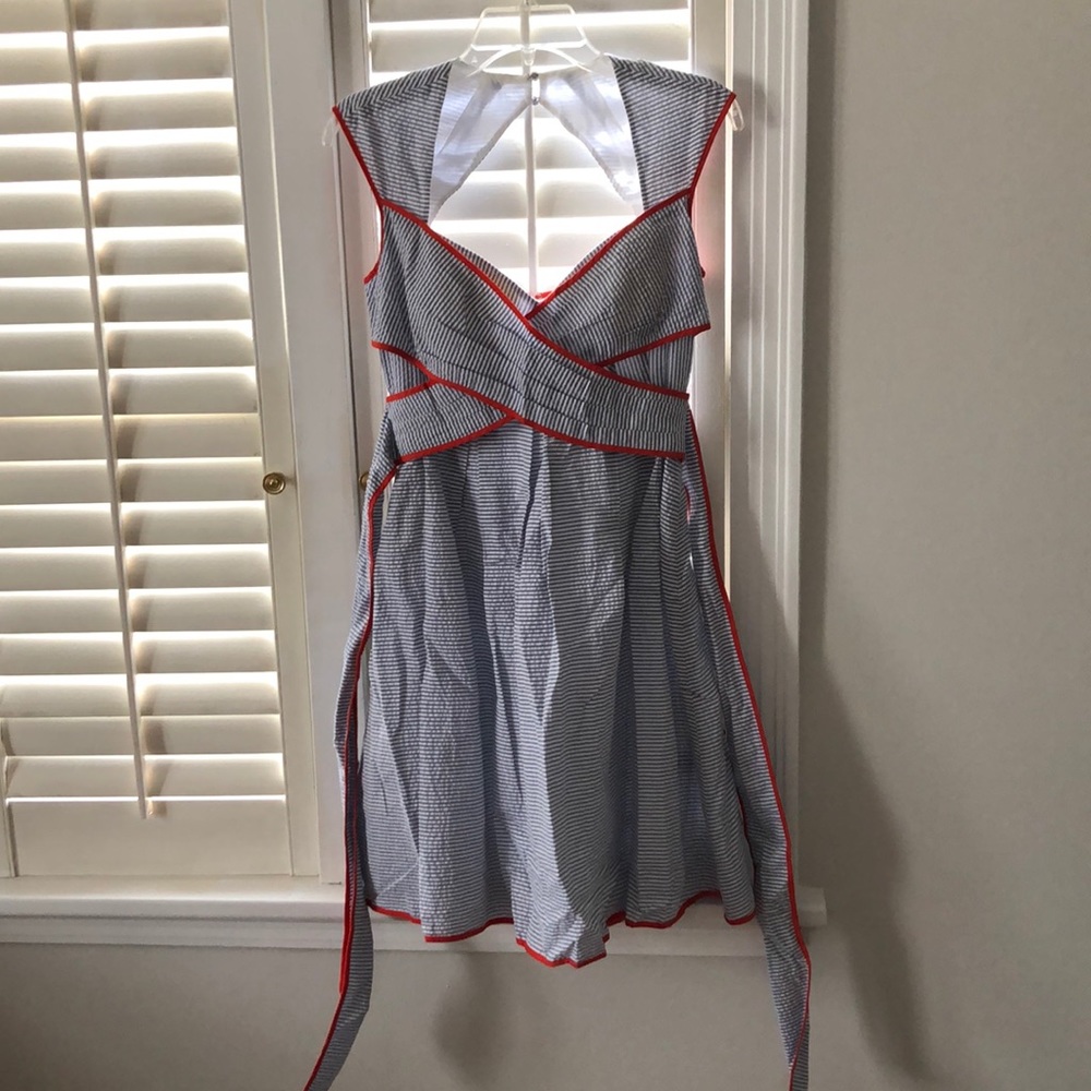 Jessica Simpson Seersucker Dress